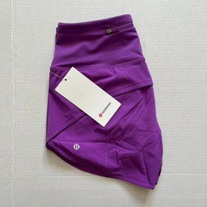 NWT Lululemon HR Speed Up Shorts 4" Moonlit Magenta